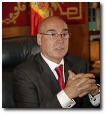 Javier Rojo ,Presidente del Senado en la IX Legislatura