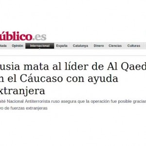 pero en Rusia matan terroristas de Al Qaeda por justicia pero al dia siguiente, Rusia matan terroristas de Al Qaeda por justicia